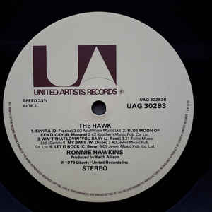 Ronnie Hawkins ‎– The Hawk