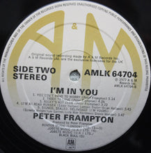 Load image into Gallery viewer, Peter Frampton ‎– I&#39;m In You