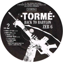 Load image into Gallery viewer, Tormé ‎– Back To Babylon