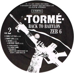 Tormé ‎– Back To Babylon