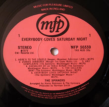 Load image into Gallery viewer, The Spinners ‎– Everybody Loves Saturday Night