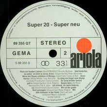 Load image into Gallery viewer, Various ‎– Super 20 - Super Neu