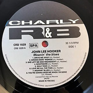 John Lee Hooker ‎– Moanin' The Blues