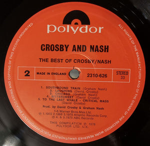 Crosby & Nash ‎– The Best Of David Crosby And Graham Nash