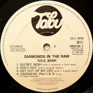 S.O.S. Band* ‎– Diamonds In The Raw