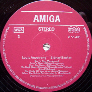 Louis Armstrong / Sidney Bechet ‎– Louis Armstrong / Sidney Bechet