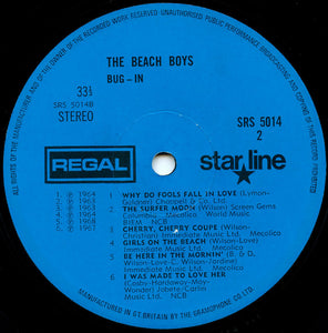 The Beach Boys ‎– Bug-In