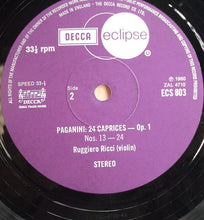 Load image into Gallery viewer, Niccolò Paganini ‎– 24 Caprices Op 1