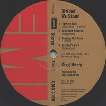 Load image into Gallery viewer, King Harry ‎– Divided We Stand
