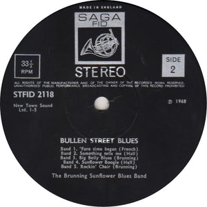 Brunning Sunflower Blues Band ‎– Bullen St. Blues