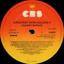 Load image into Gallery viewer, Johnny Mathis ‎– Greatest Hits - Volume Four