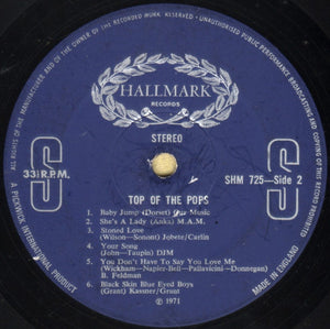 The Top Of The Poppers ‎– Top Of The Pops Vol