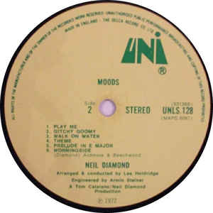 Neil Diamond ‎– Moods