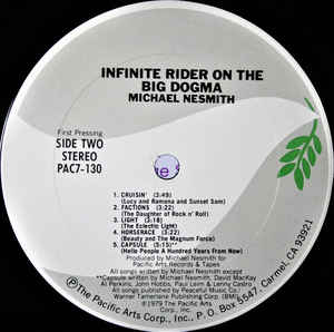 Michael Nesmith ‎– Infinite Rider On The Big Dogma