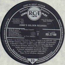 Load image into Gallery viewer, Perry Como ‎– Como&#39;s Golden Records