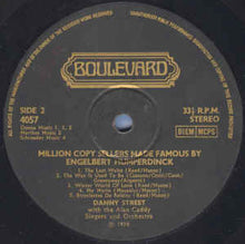 Load image into Gallery viewer, Danny Street With The Alan Caddy Orchestra And Choir* ‎– Million Copy Sellers Made Famous Engelbert Humperdinck