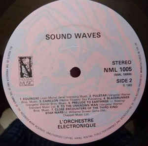 L'Orchestre Electronique ‎– Sound Waves