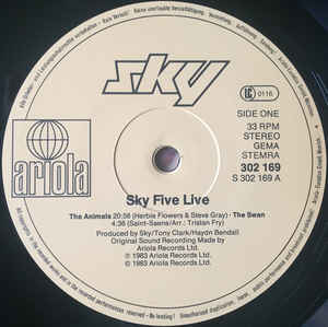 Sky  ‎– Sky Five Live