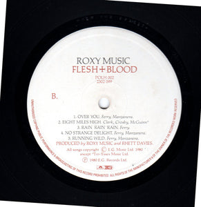 Roxy Music ‎– Flesh + Blood
