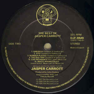 Jasper Carrott ‎– The Best Of Jasper Carrott