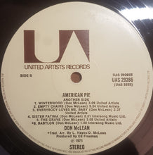 Load image into Gallery viewer, Don McLean ‎– American Pie