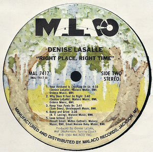 Denise LaSalle ‎– Right Place, Right Time