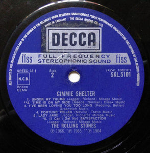 The Rolling Stones ‎– Gimme Shelter