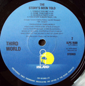 Third World ‎– The Story's Been Told