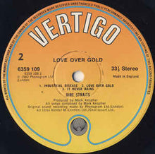 Load image into Gallery viewer, Dire Straits ‎– Love Over Gold