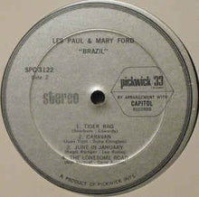 Load image into Gallery viewer, Les Paul &amp; Mary Ford ‎– Brazil