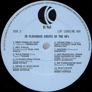 Various ‎– Flash Back Greats Of The Sixties
