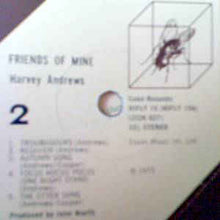 Load image into Gallery viewer, Harvey Andrews ‎– Friends Of Mine