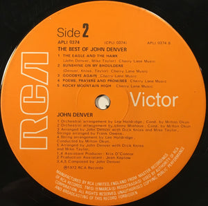 John Denver ‎– The Best Of John Denver
