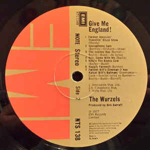 The Wurzels ‎– Give Me England!