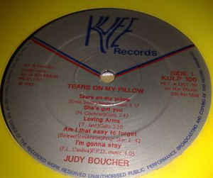 Judy Boucher ‎– Tears On My Pillow