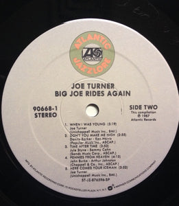 Joe Turner* ‎– Big Joe Rides Again