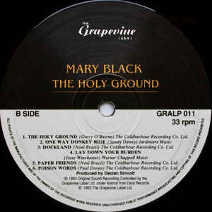 Mary Black ‎– The Holy Ground