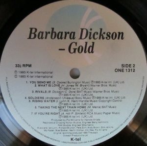 Barbara Dickson ‎– Gold