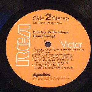 Charley Pride ‎– Charley Pride Sings Heart Songs