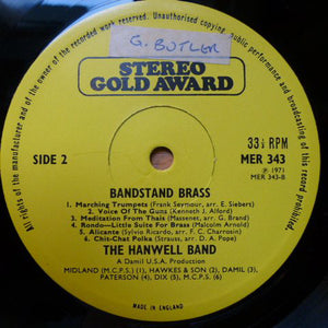 The Hanwell Band ‎– Bandstand Brass