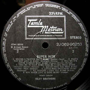 Isley Brothers* ‎– Super Hits