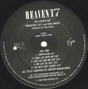 Heaven 17 ‎– The Luxury Gap
