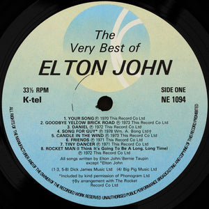 Elton John ‎– The Very Best Of Elton John