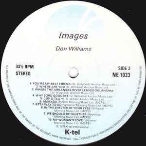 Don Williams  ‎– Images