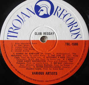 Various ‎– Club Reggae