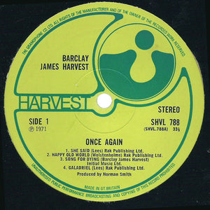 Barclay James Harvest ‎– Once Again