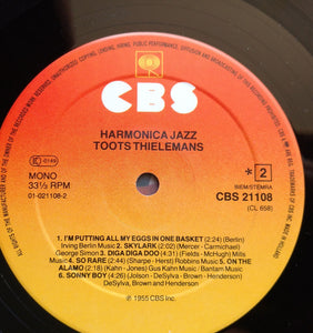 Toots Thielemans ‎– Harmonica Jazz