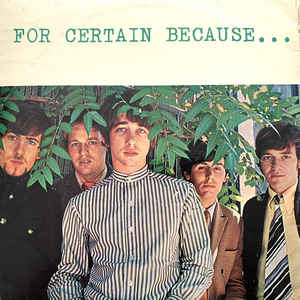 The Hollies ‎– For Certain Because...