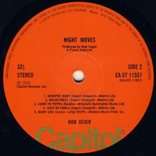 Load image into Gallery viewer, Bob Seger &amp; The Silver Bullet Band* ‎– Night Moves
