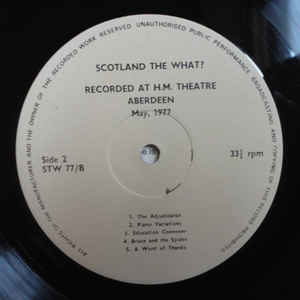 Scotland The What? ‎– Still More